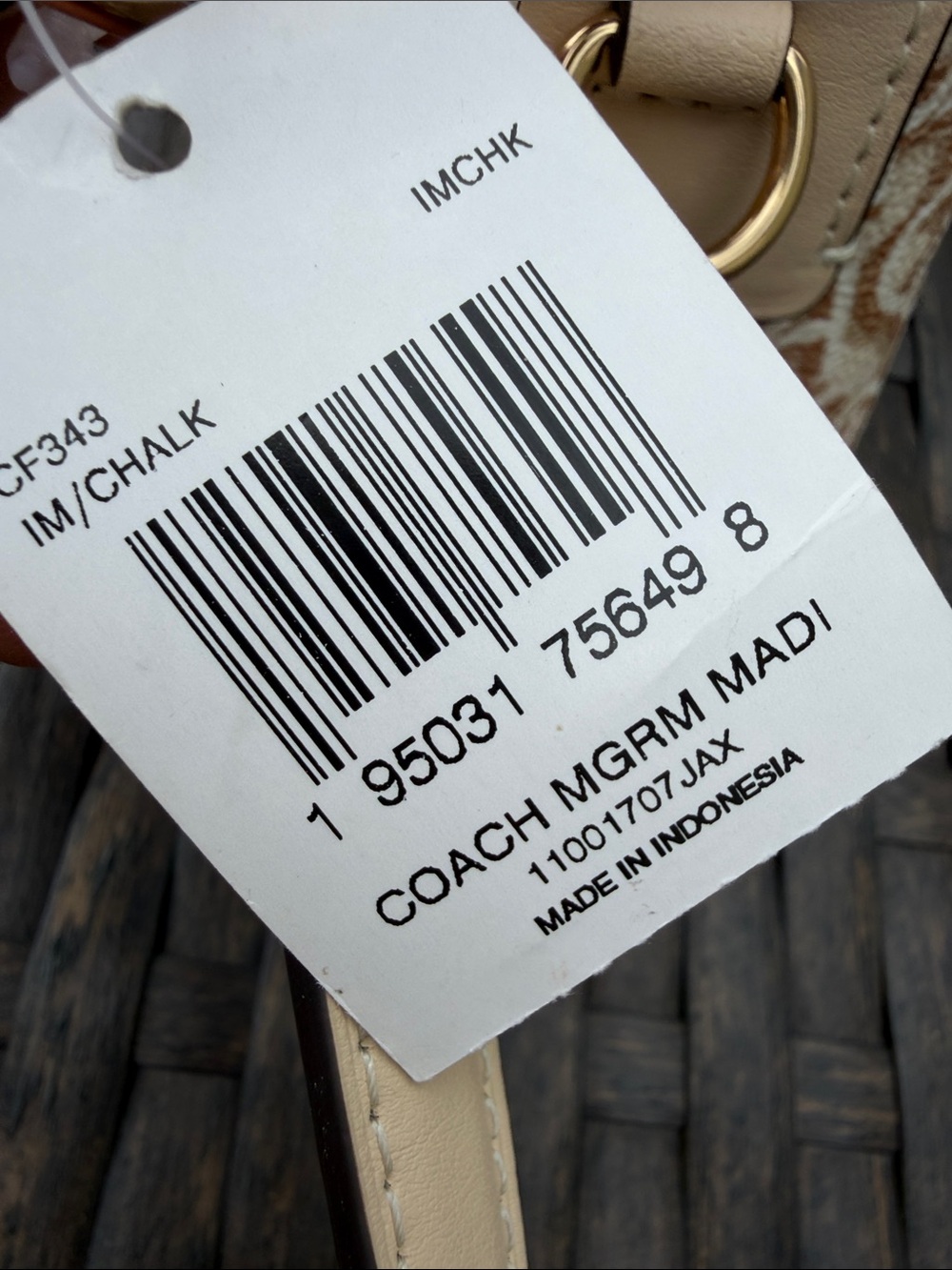 NWT Coach Madi Crossbody Bag - Picture 9 of 9